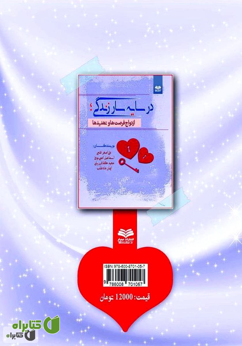 پشت جلد کتاب در سایه سار زندگی: ازدواج، فرصت‌ها و تهدیدها