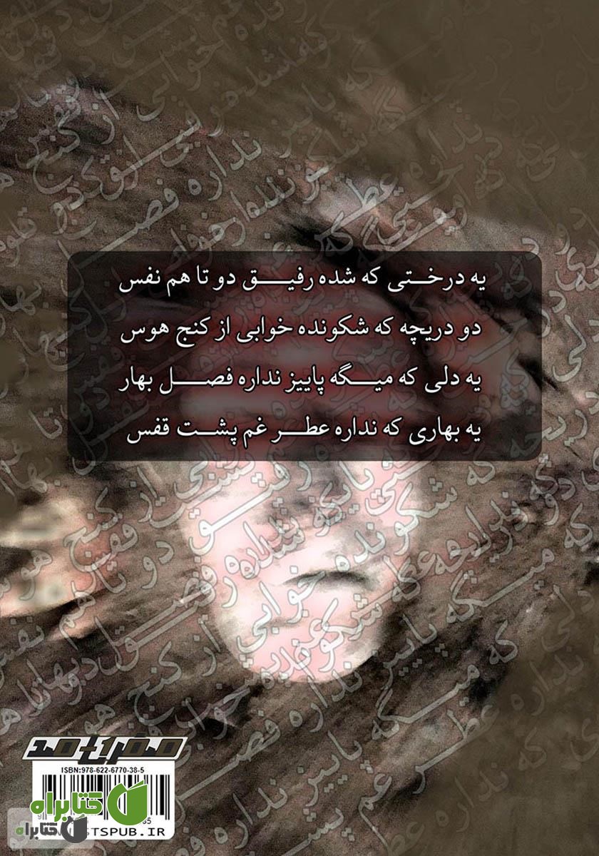 پشت جلد کتاب دفن خاطرات پاییزی