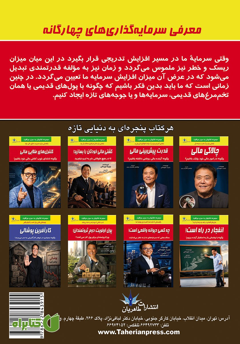 پشت جلد کتاب معرفی سرمایه گذاری‌های چهارگانه