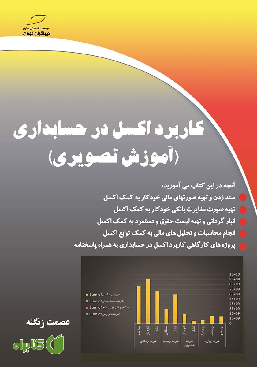 کتاب کاربرد اکسل در حسابداری (آموزش تصویری)
