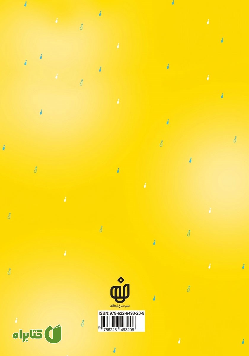 پشت جلد کتاب چتری برای پیامبر