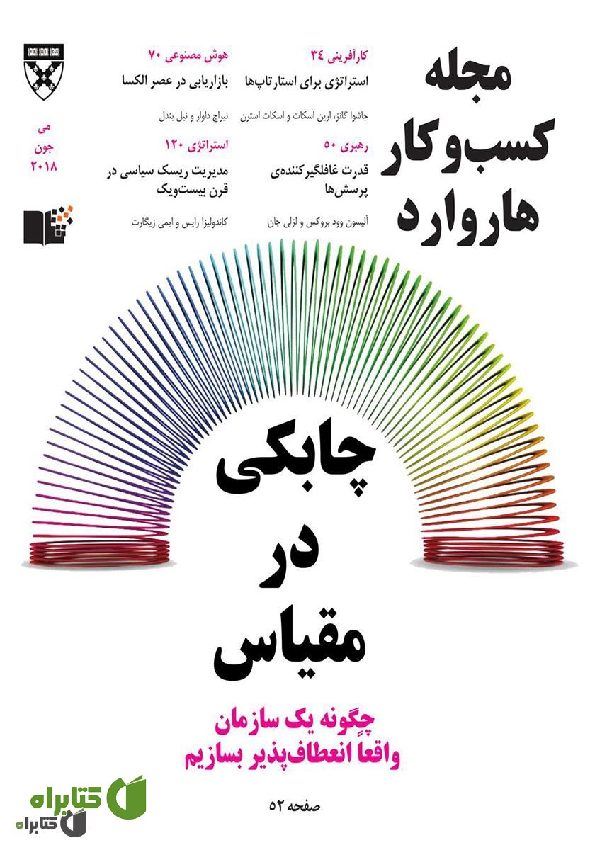 مجله کسب و کار هاروارد - می و جون 2018