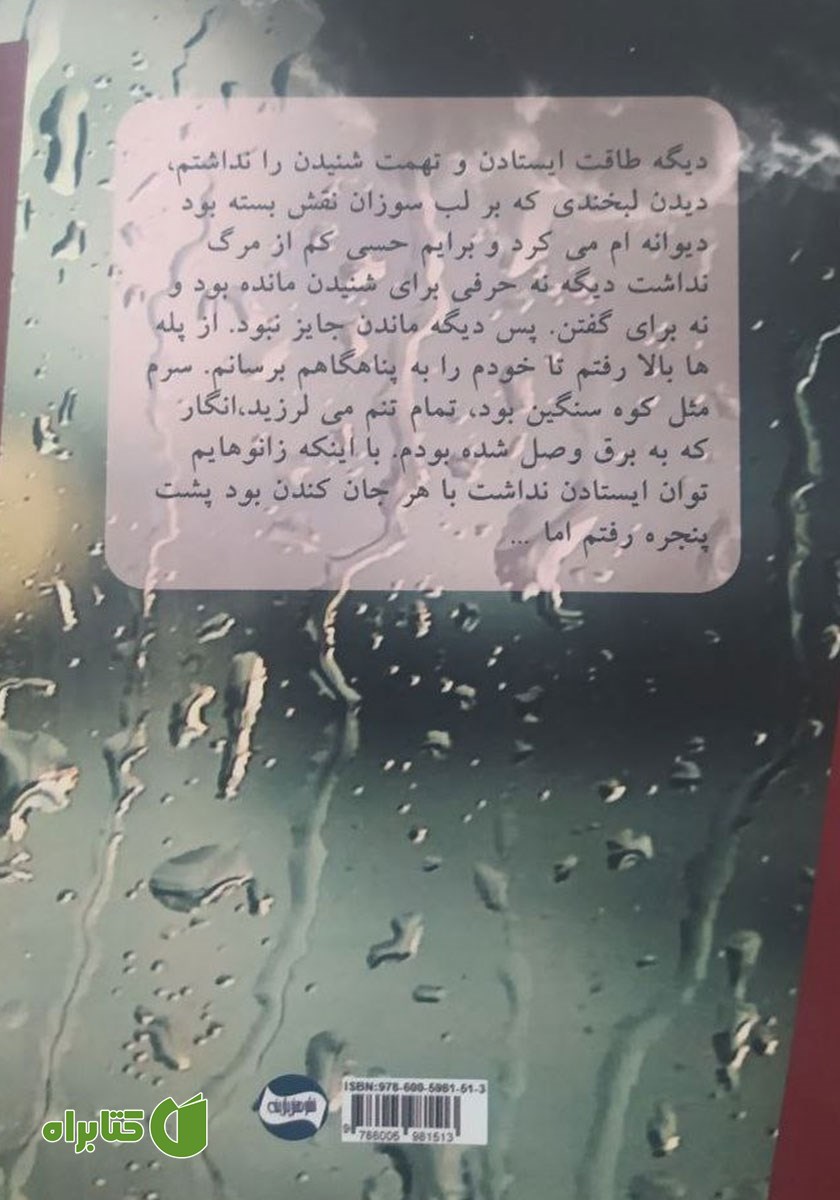 پشت جلد کتاب قلبی که جا ماند