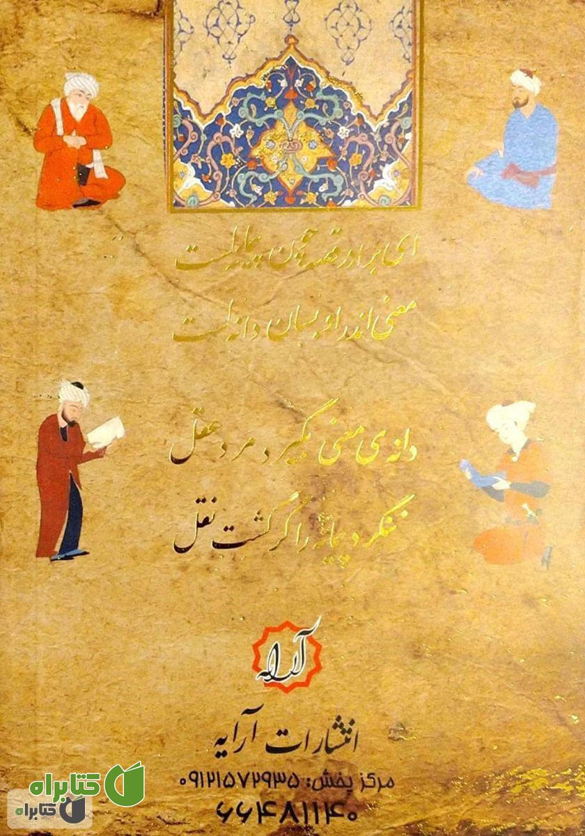 پشت جلد کتاب دانه‌ی معنی: بازخوانی داستان‌های مثنوی معنوی