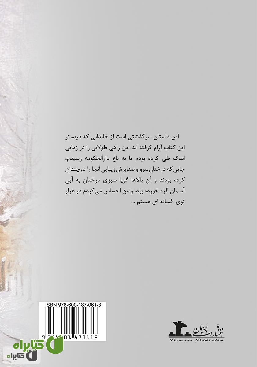 پشت جلد رمان آبباریک
