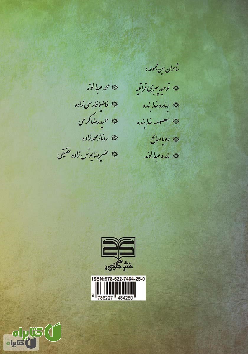 پشت جلد کتاب تکرار پاییز: مجموعه اشعار شاعران