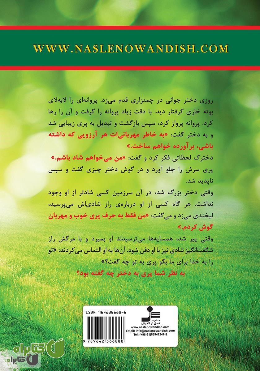 پشت جلد کتاب بزرگترین کشف قرن: اسرار شادی و آرامش پایدار