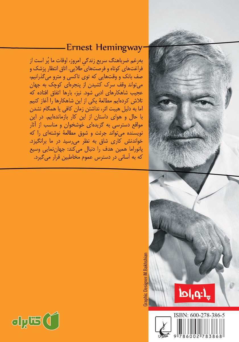 پشت جلد کتاب سرزمین غریب
