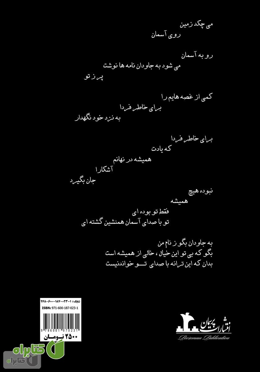 پشت جلد کتاب زن بودن جرم نیست، هنر است