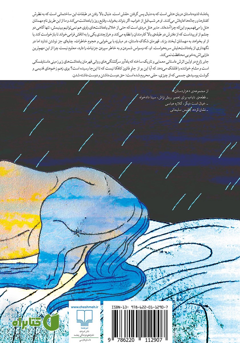 پشت جلد کتاب پادشاه اندوه
