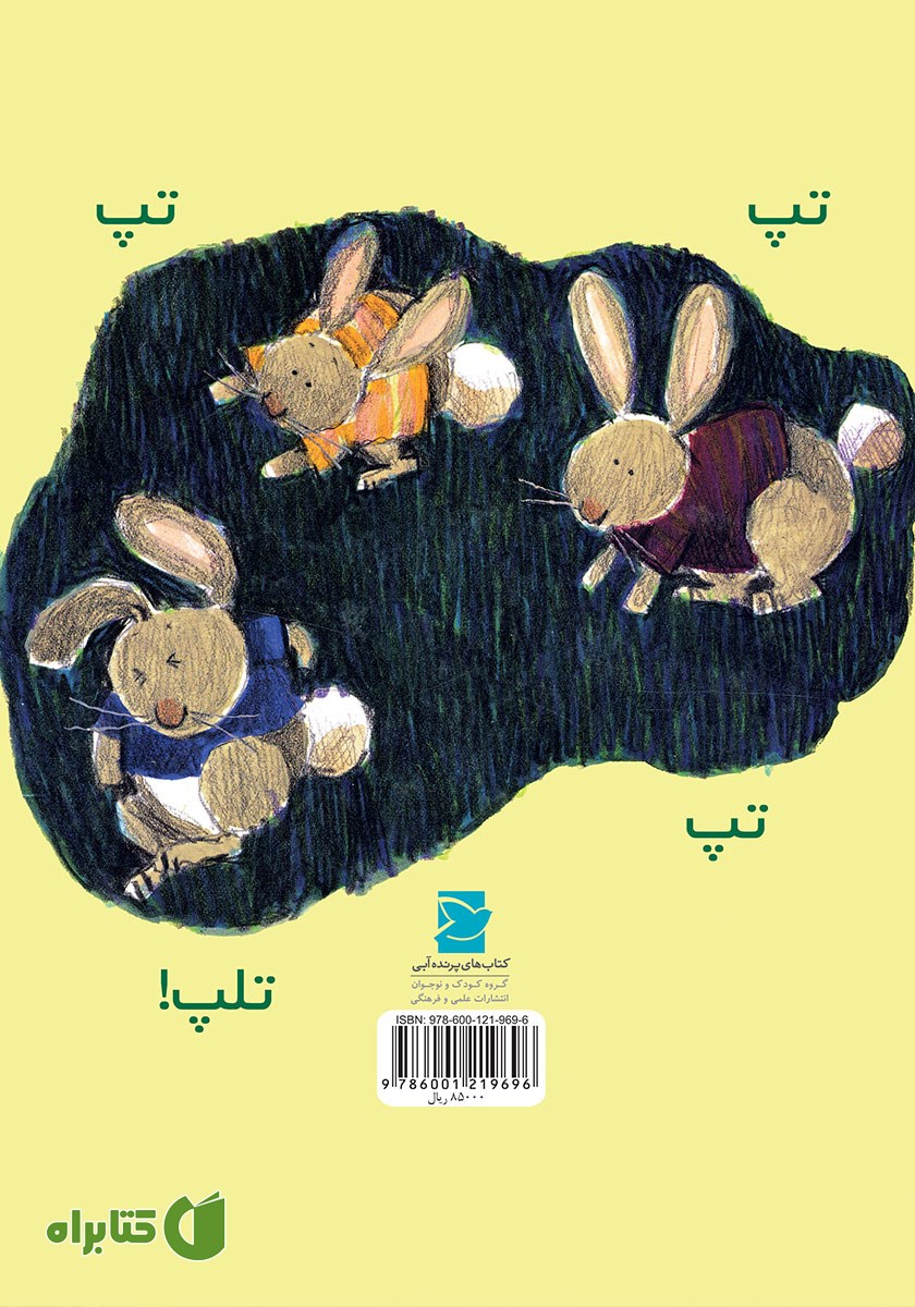 پشت جلد کتاب دردسرهای باغچه‌ی سبزی‌ها