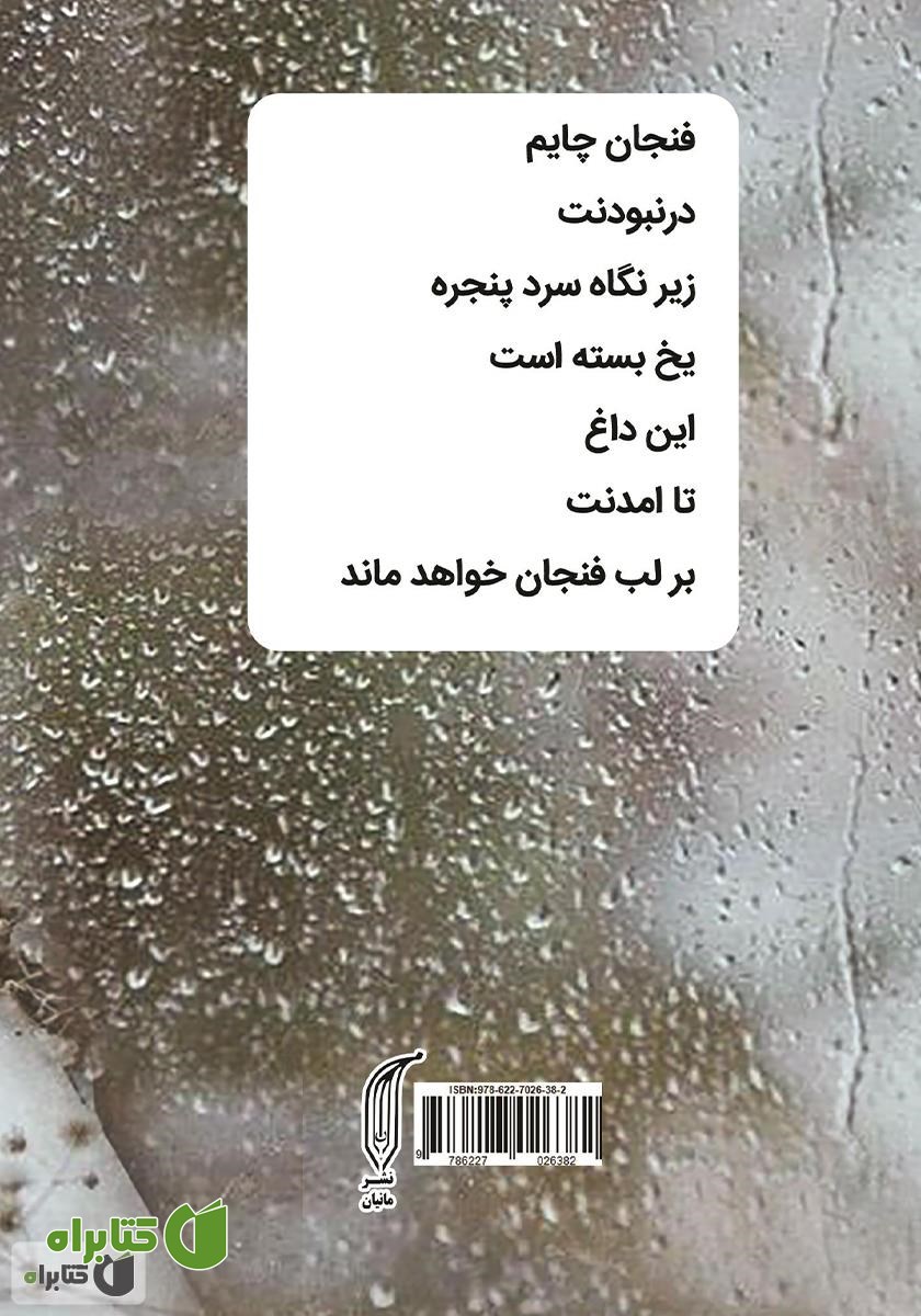 پشت جلد کتاب یک دم در دلم بمان