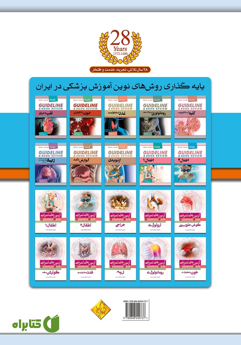 پشت جلد کتاب گایدلاین اخلاق پزشکی