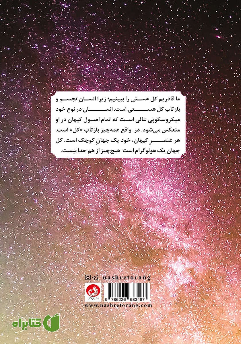 پشت جلد کتاب همه چیز عالی است