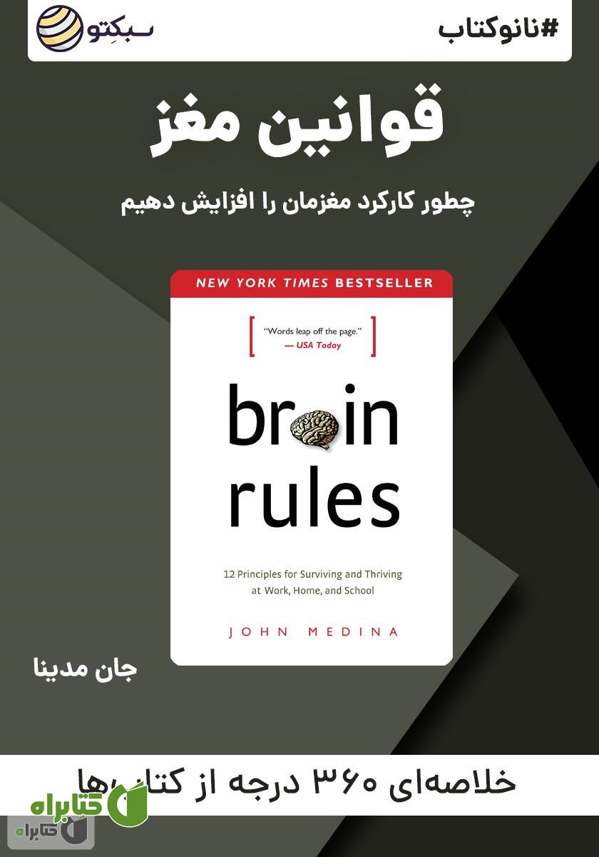 خلاصه کتاب صوتی نانوکتاب قوانین مغز