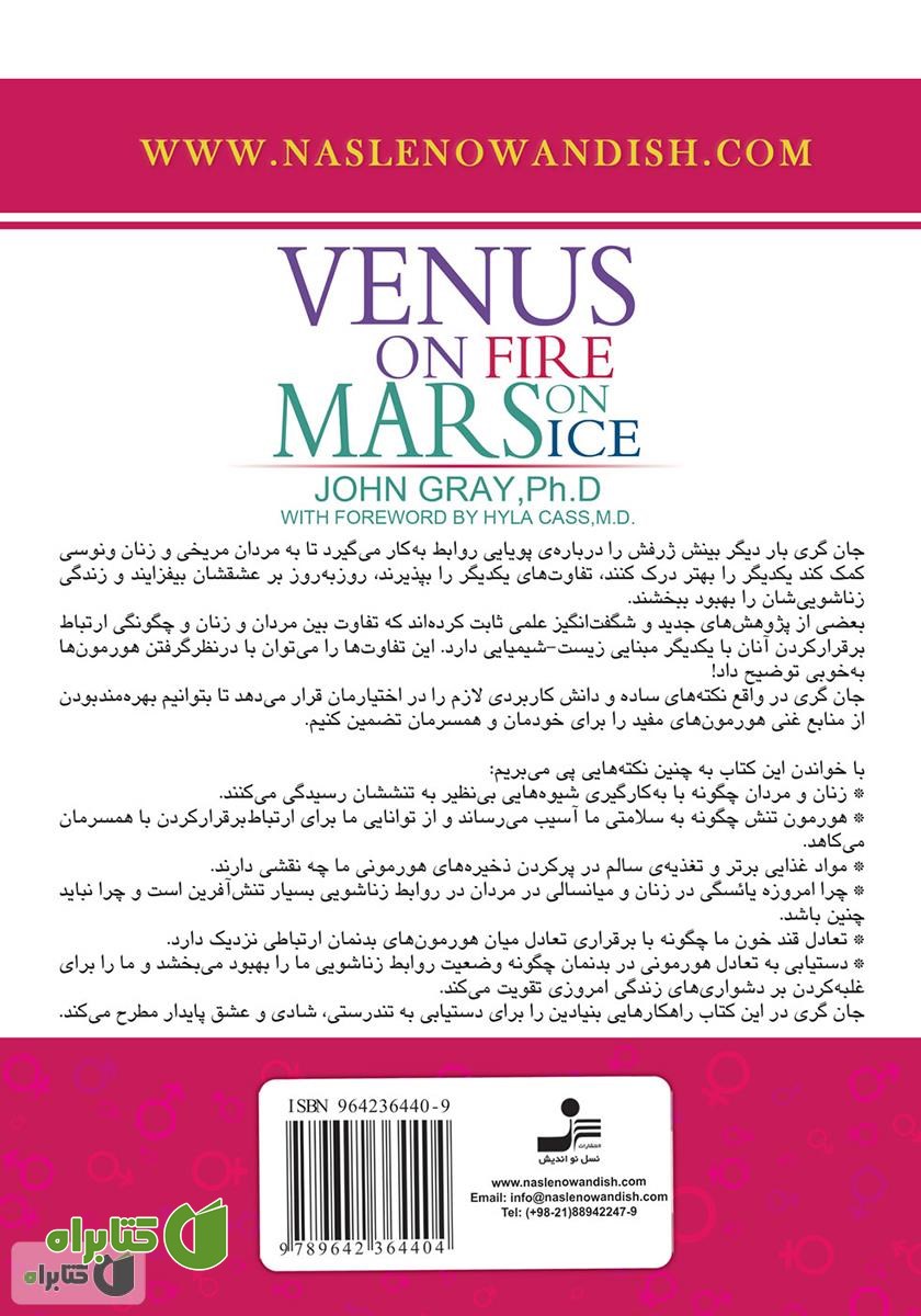 پشت جلد کتاب زنان ونوسی در آتش خشم مردان مریخی به سردی یخ