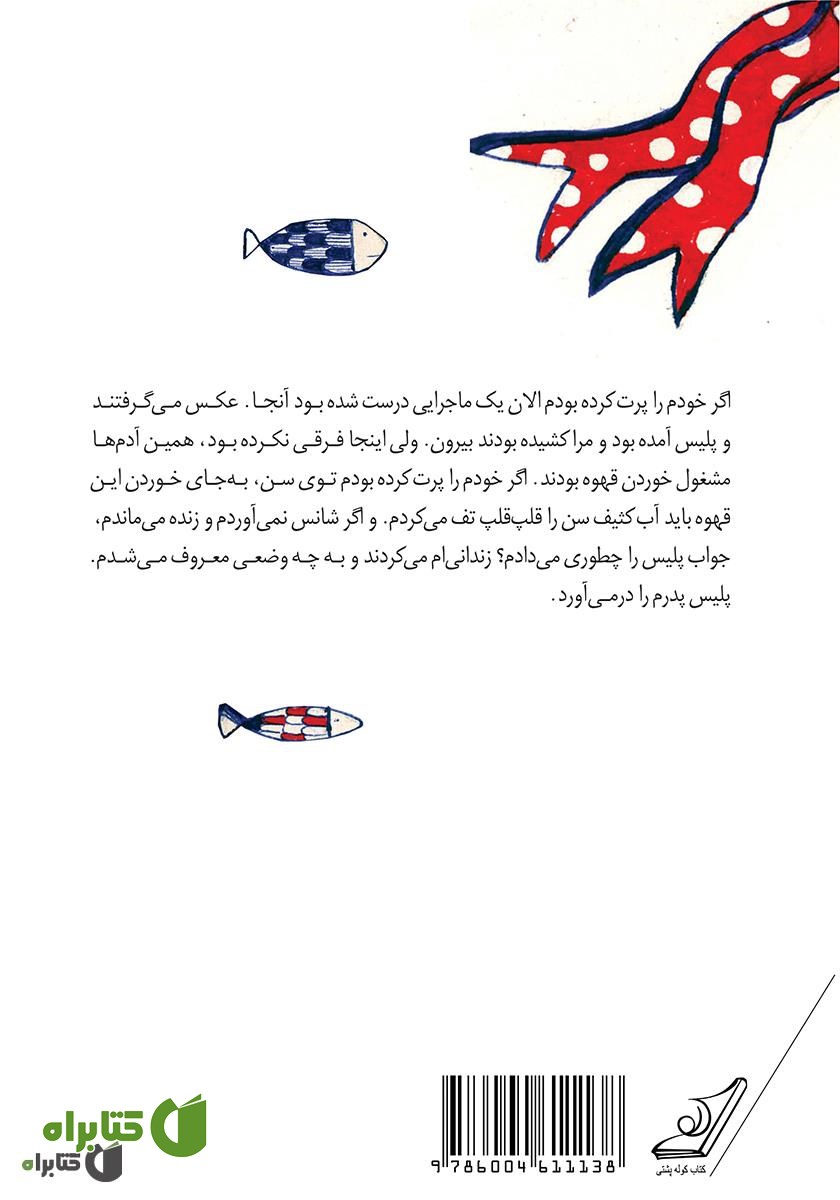 پشت جلد کتاب پاریس، من و آن ماهی...!