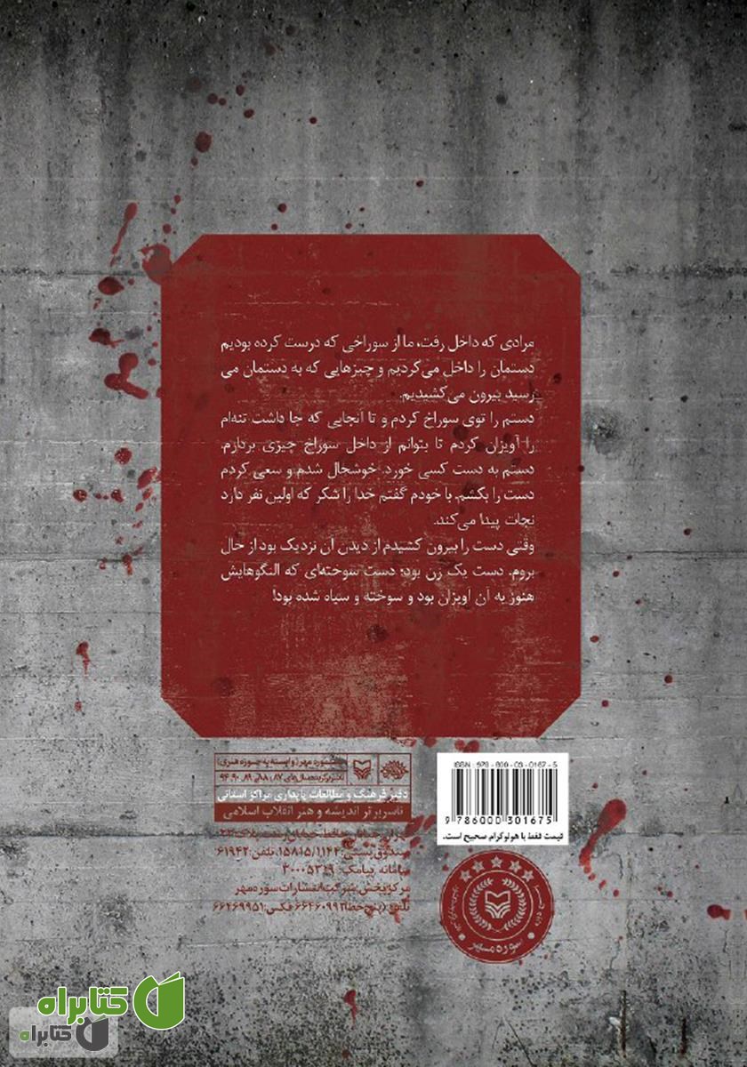 پشت جلد کتاب پناهگاه بی‌پناه