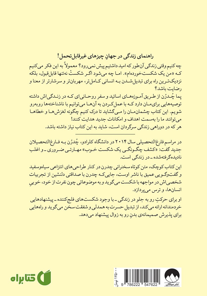 پشت جلد کتاب شکست بخور، باز هم شکست بخور، این‌ بار بهتر شکست بخور