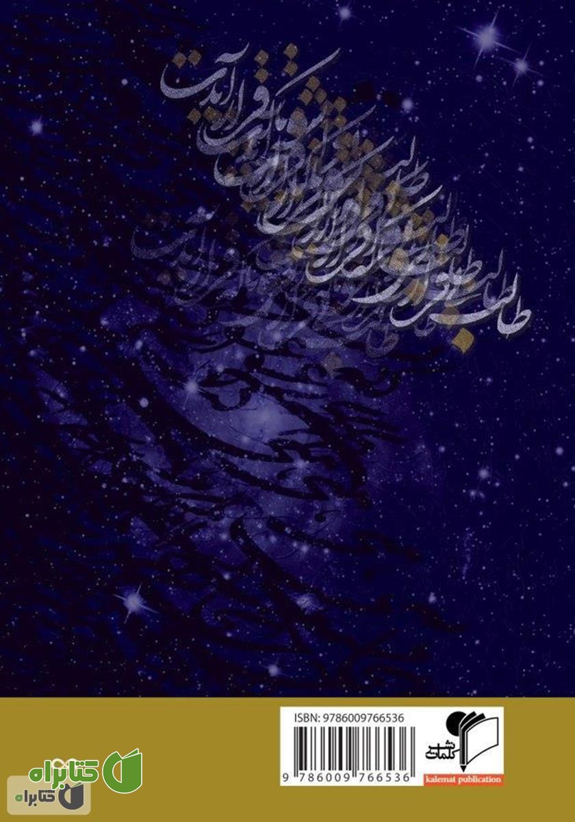 پشت جلد کتاب طالب بی‌قرار شو تا که قرار آیدت