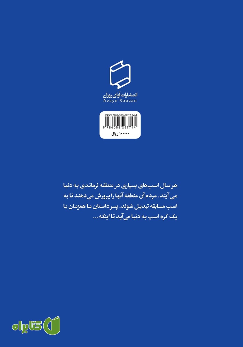 پشت جلد کتاب طوفان در هراس
