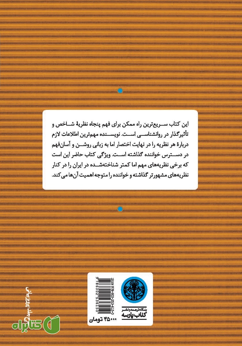 پشت جلد کتاب 30 ثانیه روانشناسی