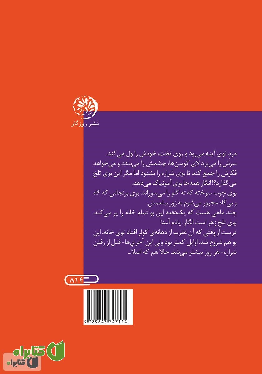 پشت جلد کتاب یکی در آینه