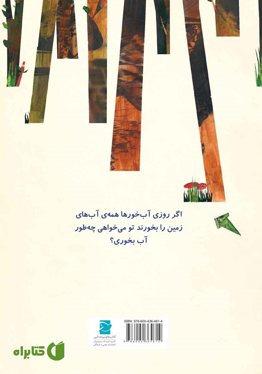پشت جلد کتاب دختر گیس آبشاری