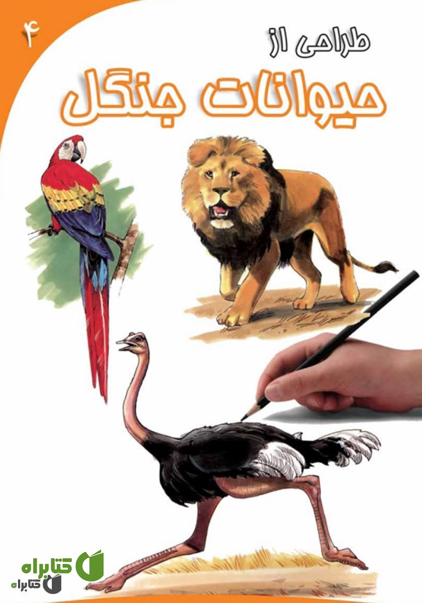 کتاب طراحی از حیوانات جنگل
