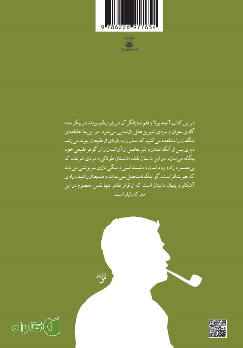 پشت جلد کتاب تابستان طولانی
