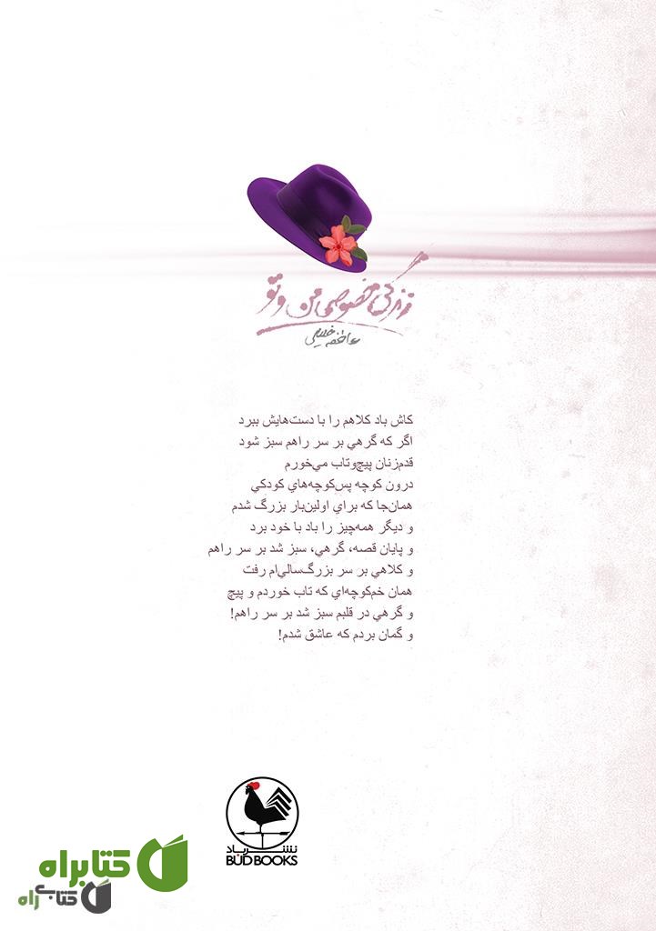 پشت جلد کتاب زندگی خصوصی من و تو