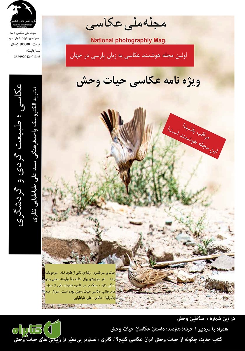 مجله ملی عکاسی - شماره سوم - تابستان 1402