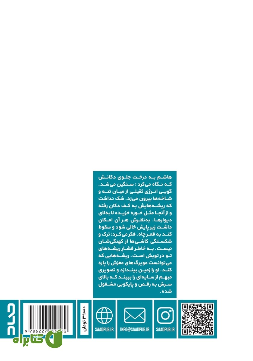 پشت جلد کتاب ویروس عاشق
