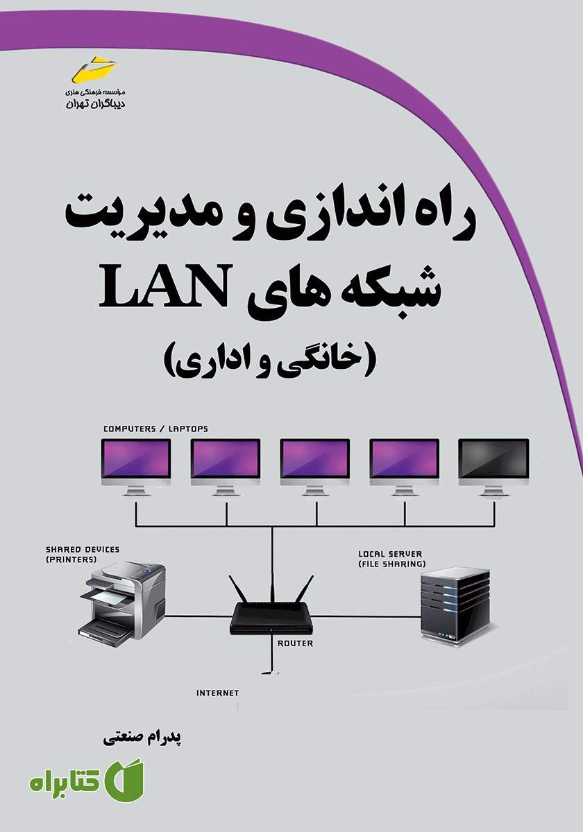 کتاب راه اندازی و مدیریت شبکه‌های LAN خانگی و اداری