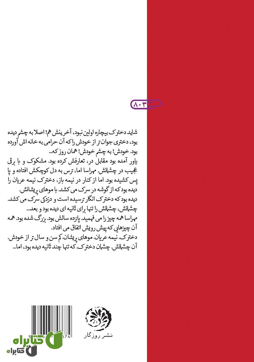 پشت جلد کتاب سیاه مرداب