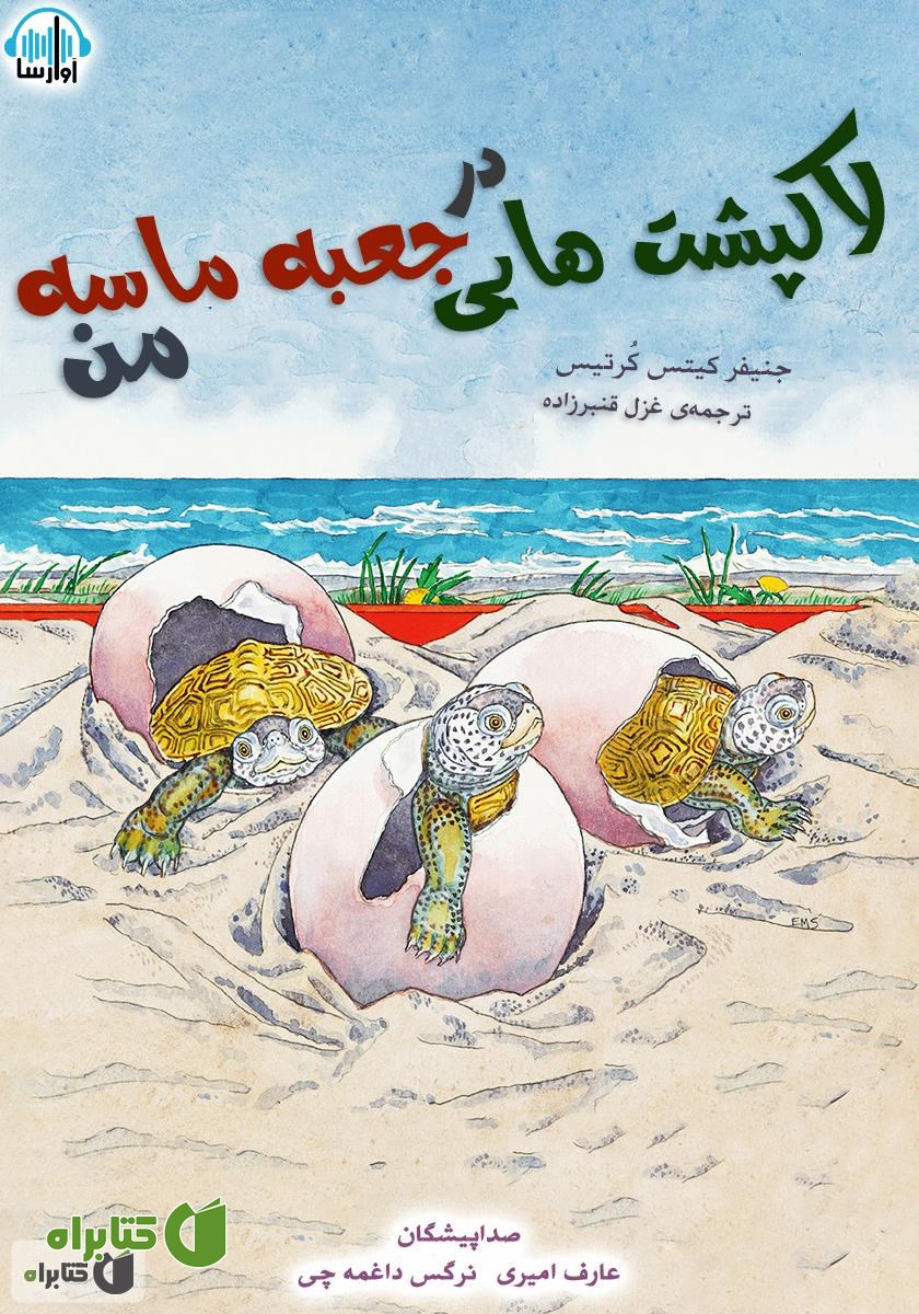 کتاب صوتی لاک پشت‌هایی در جعبه ماسه من