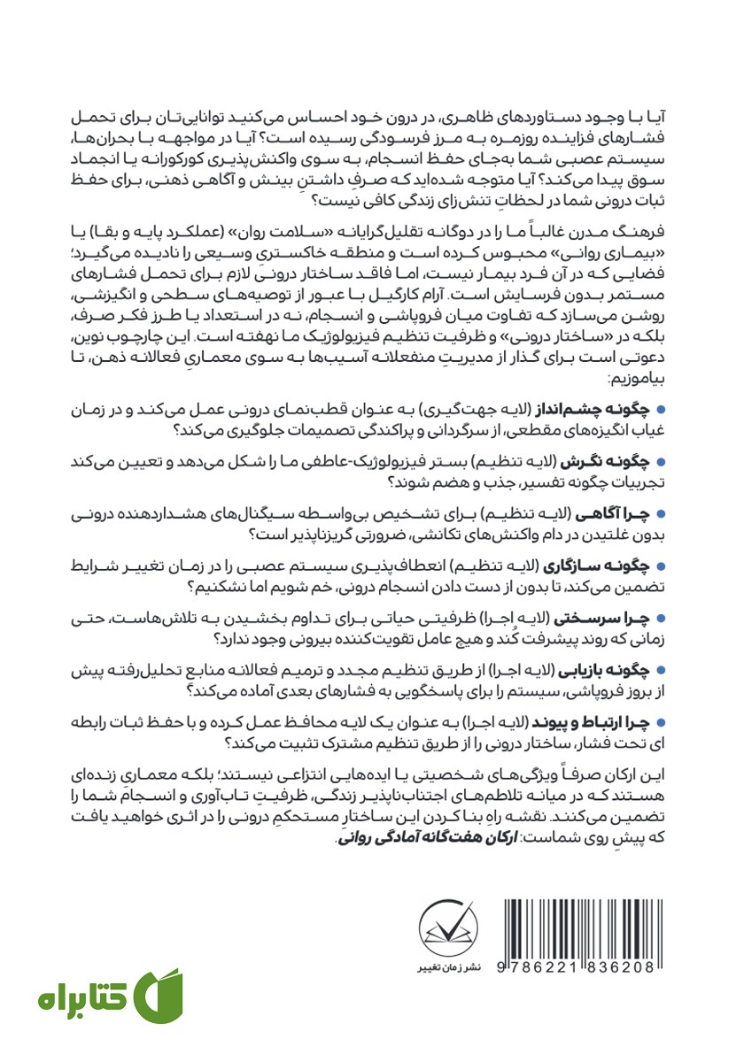 پشت جلد کتاب 7 ستون آمادگی ذهنی