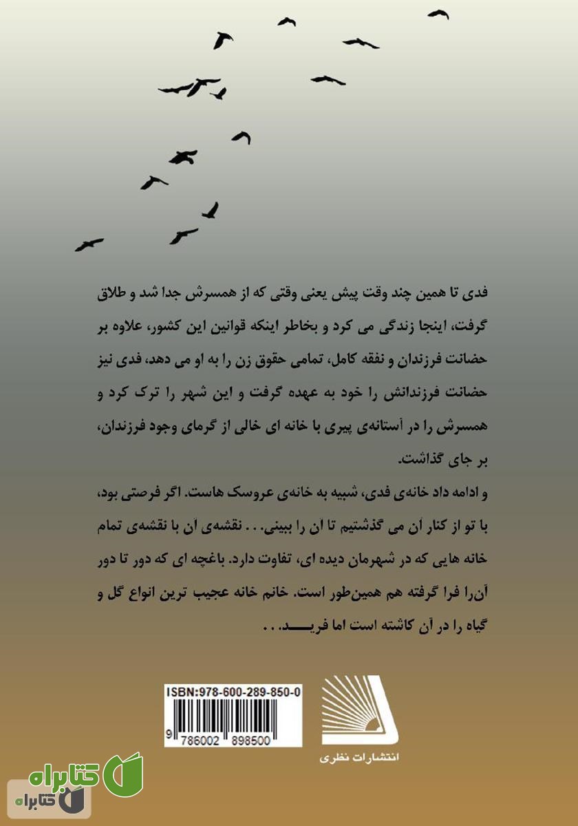 پشت جلد کتاب خانه عروسک: مجموعه داستان‌های کوتاه