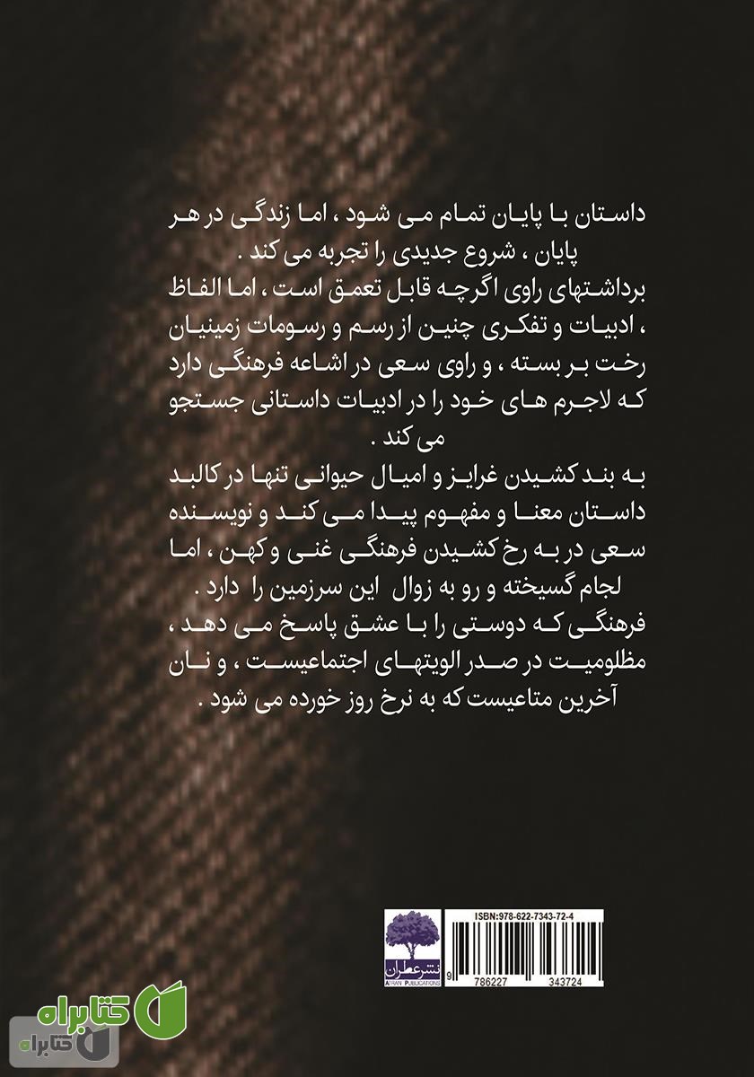 پشت جلد کتاب عروسک‌ها قصه آدم بزرگ‌ها را دوست ندارند