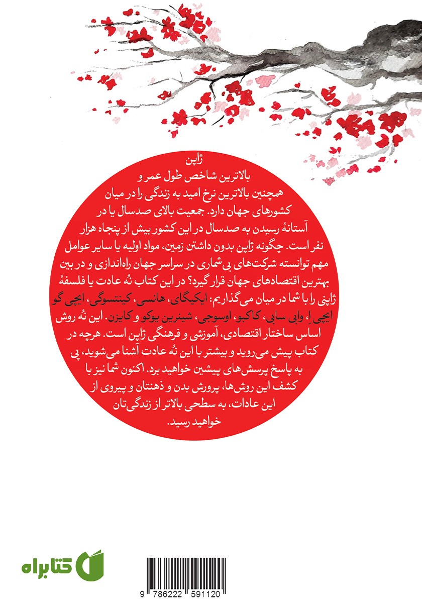 پشت جلد کتاب نه عادت ژاپنی‌ها که زندگی شما را تغییر خواهد داد