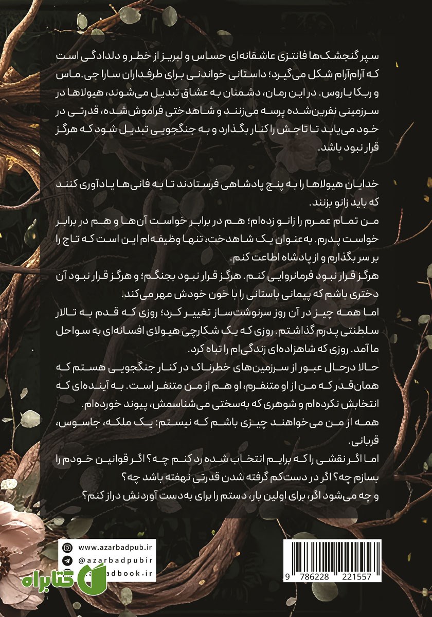 پشت جلد کتاب سپر گنجشک‌ها