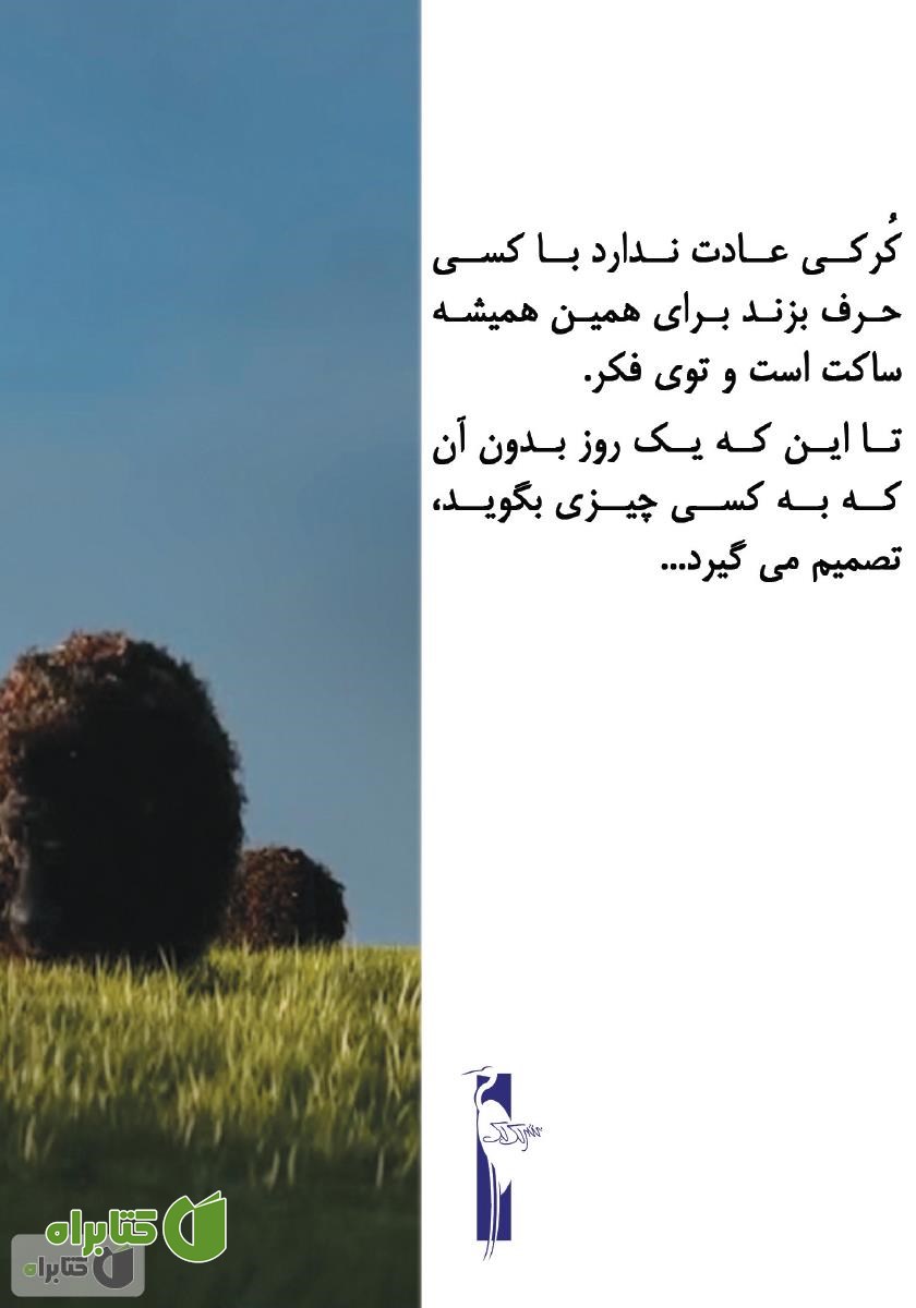 پشت جلد کتاب کرکی و مرد رویاباف