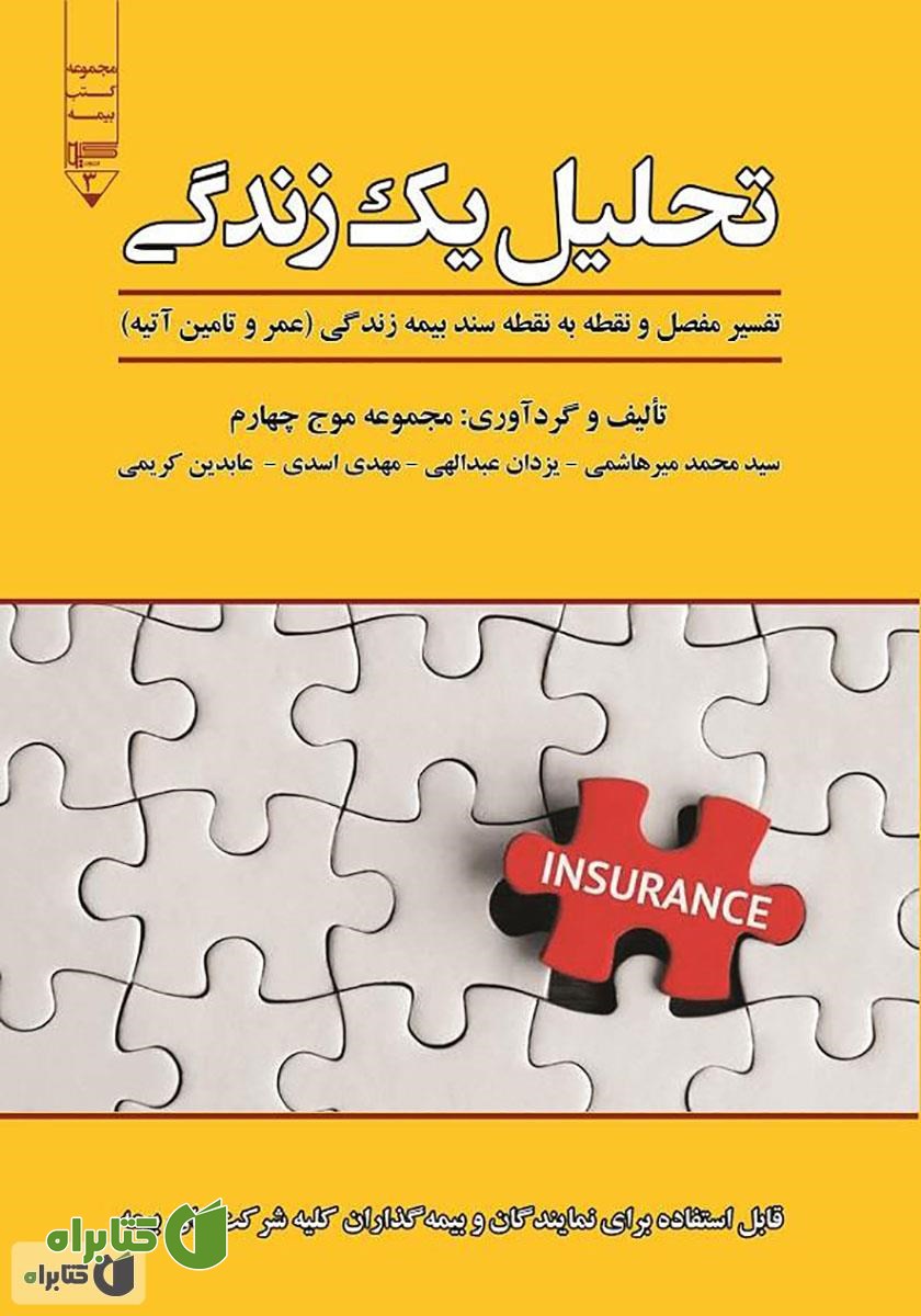 کتاب تحلیل یک زندگی: تفسیر مفصل و نقطه به نقطه سند بیمه زندگی (عمر و تامین آتیه)