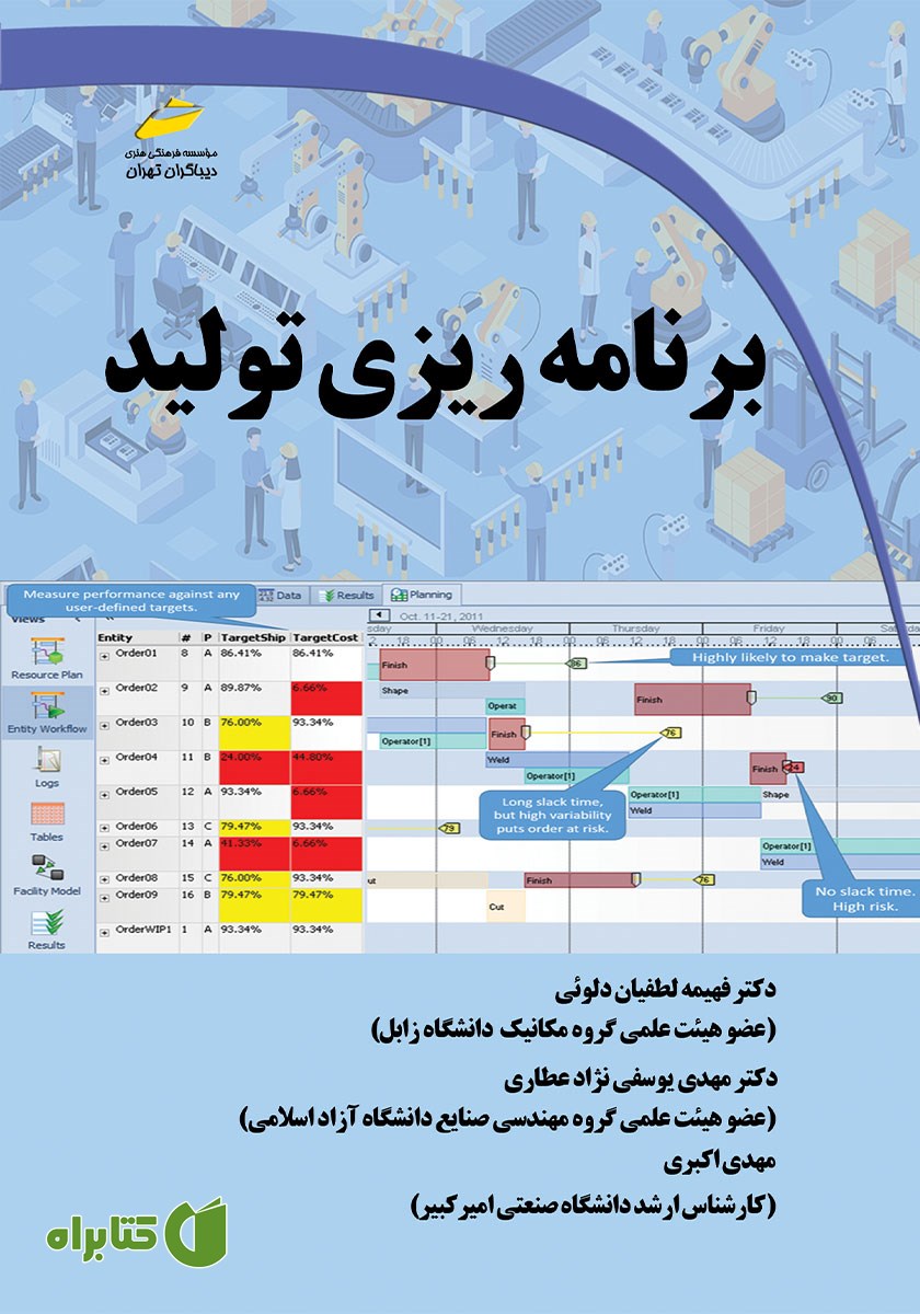 کتاب برنامه ریزی تولید