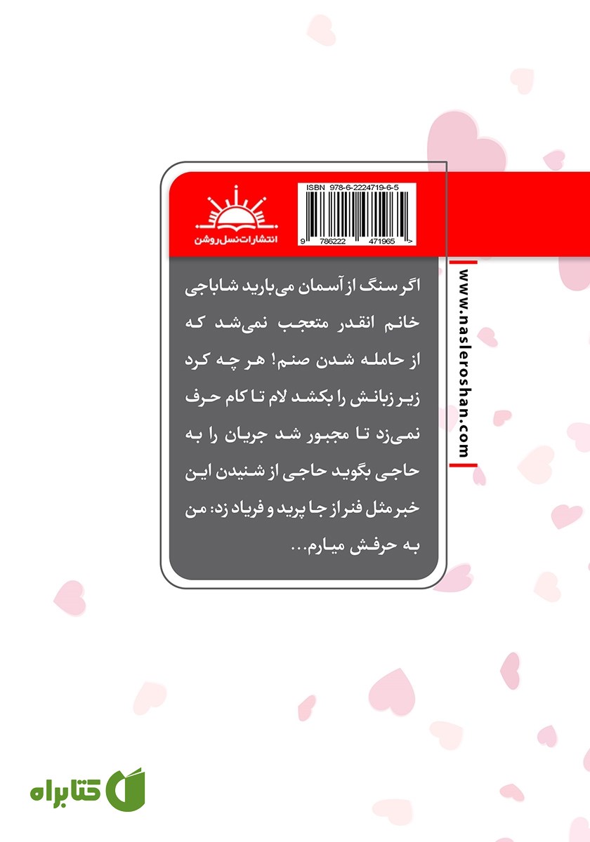 پشت جلد کتاب شاباجی