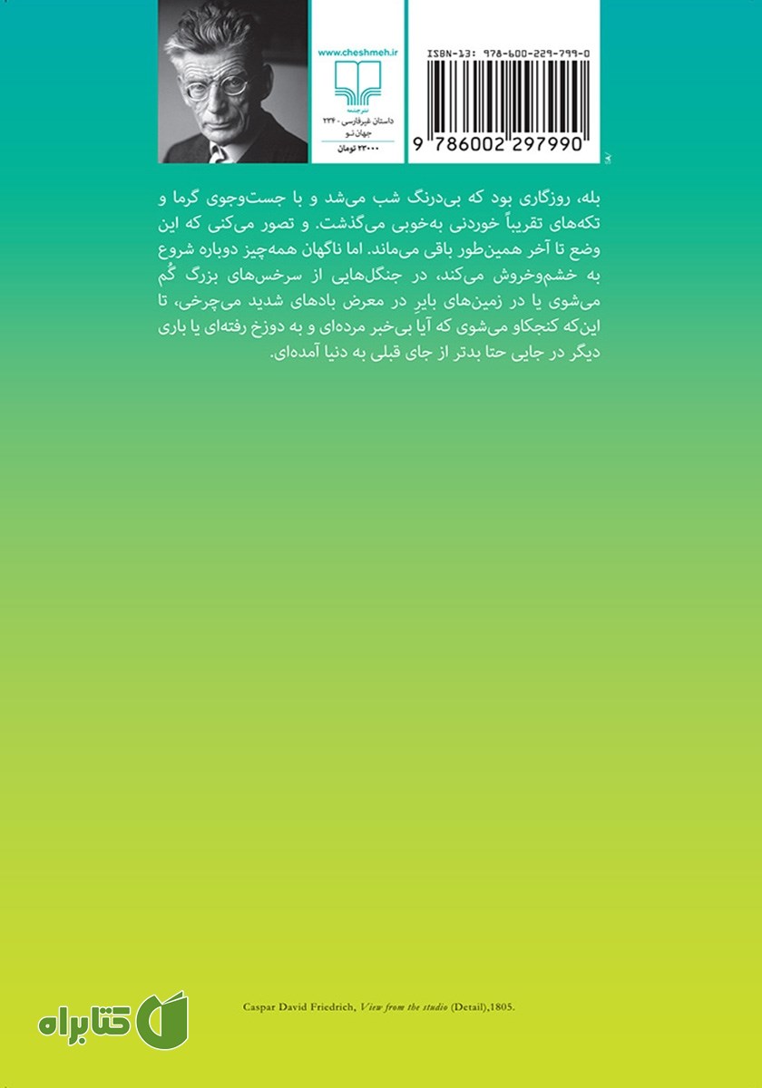پشت جلد کتاب مالون می‌میرد