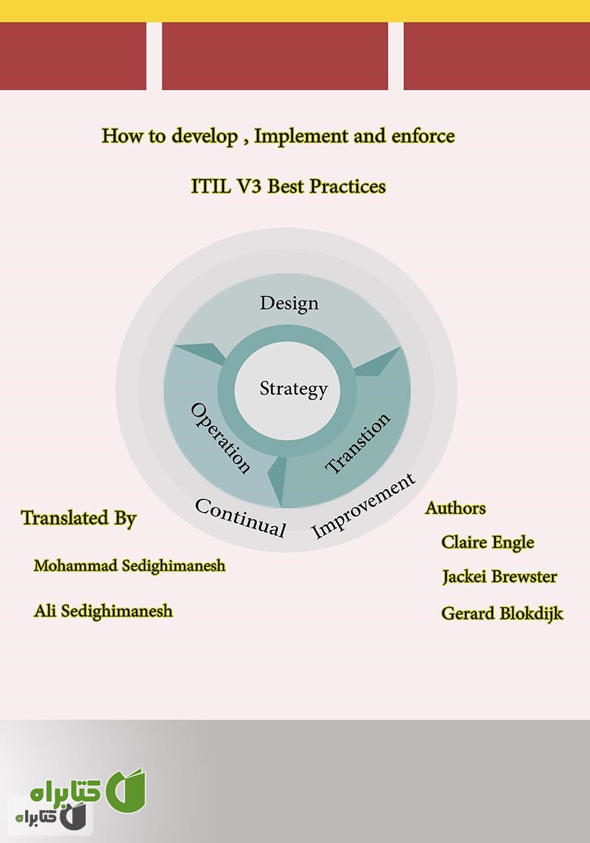 پشت جلد کتاب چگونگی توسعه، پیاده‌سازی و اجرای ITIL V3 Best Practices