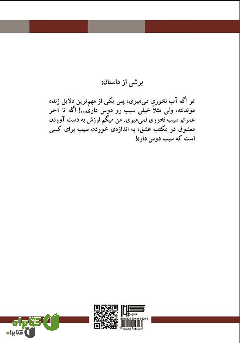 پشت جلد کتاب خرده فلسفه (عشق، عصبانیت، ترس و مرگ)