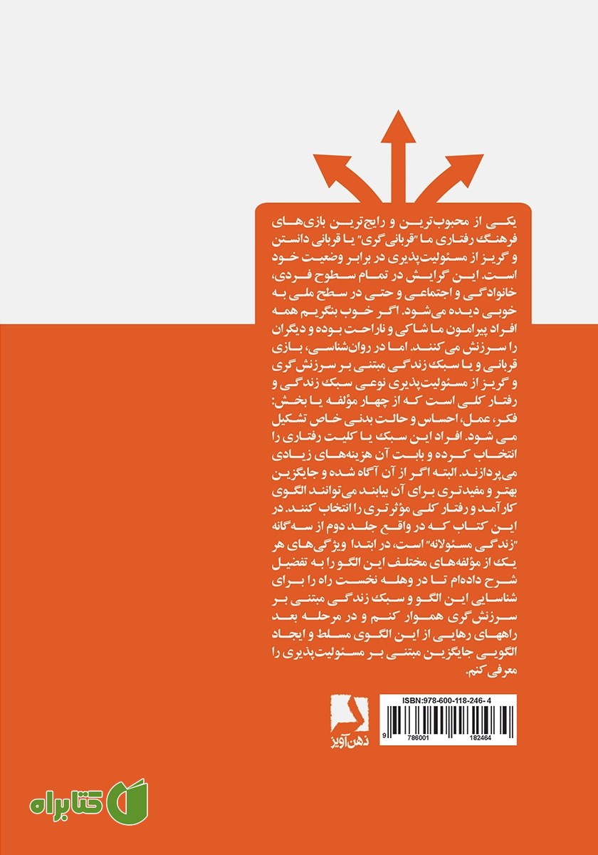 پشت جلد کتاب انسان و انتخاب دشوار