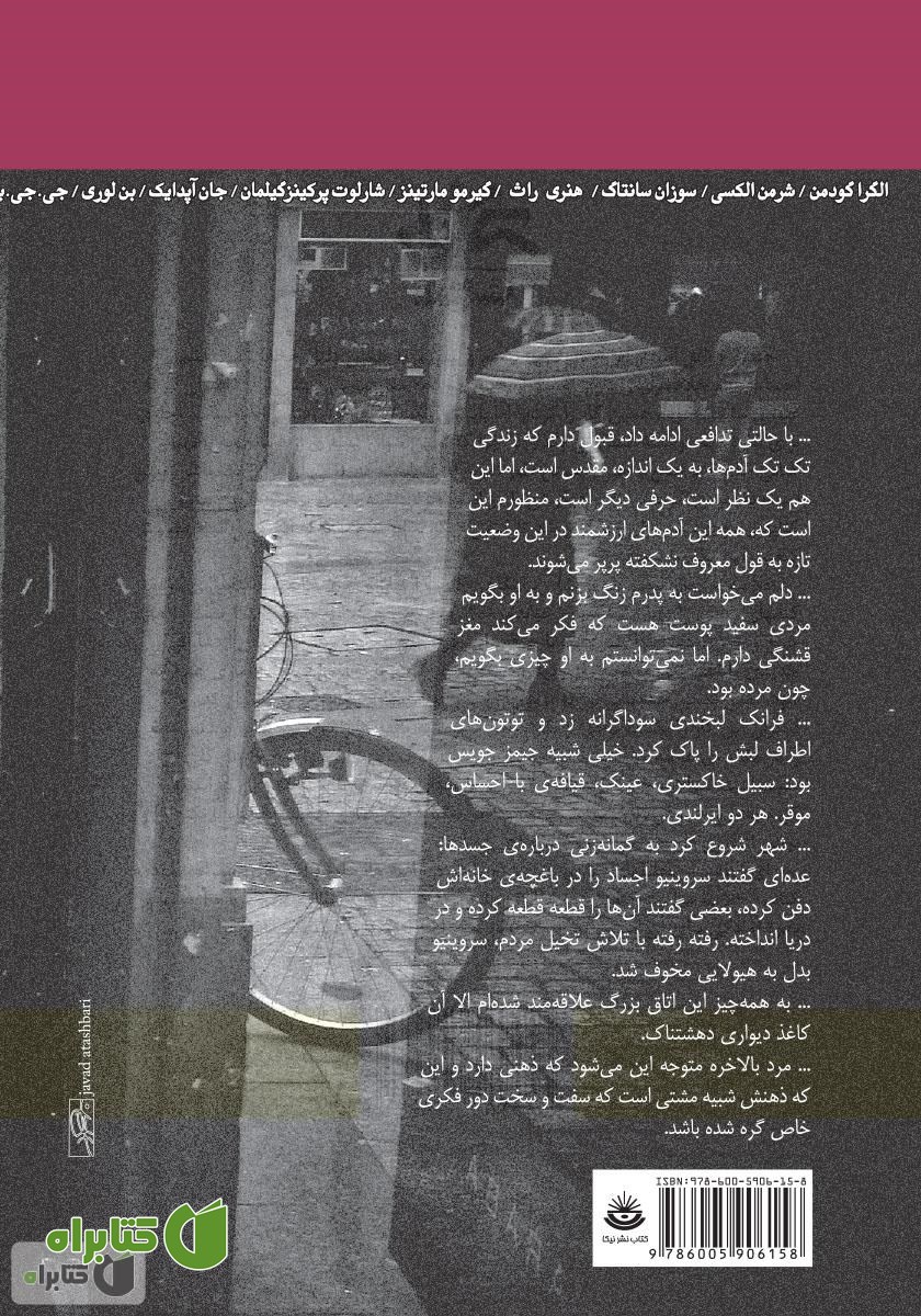 پشت جلد کتاب حالا این هم از زندگی ما